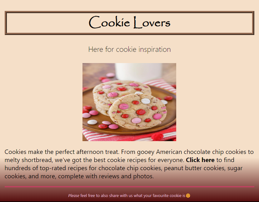 cookie lovers app